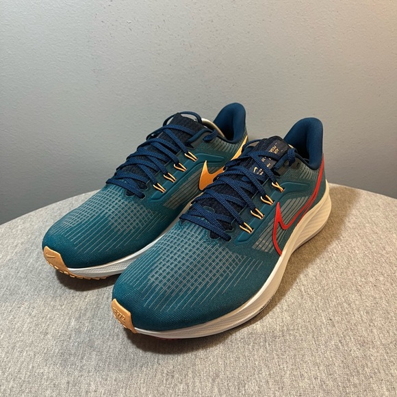 Nike Air Zoom Pegasus 39 Spruce Crimson Running Men's Shoe Size 11.5 DH4071-302